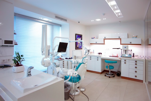 Dental clinic interior storages