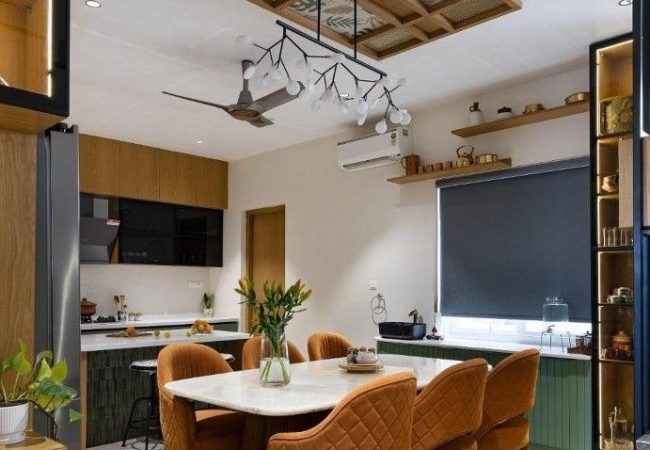 Krishv interiors dining room interior