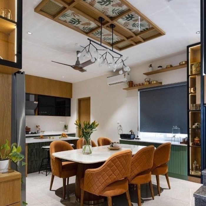 Krishv interiors dining room interior