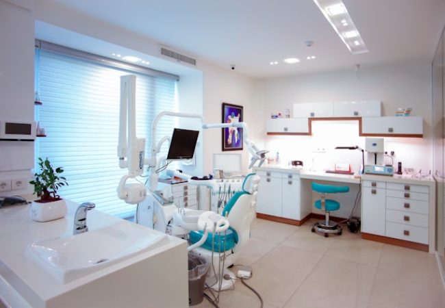 Dental clinic interior storages